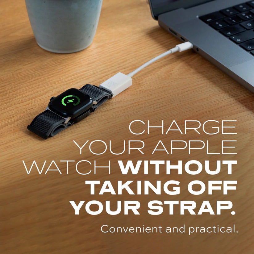 Řemínek s nabíječkou pro Apple Watch Statik Turboband 2v1 Strap & Charger - střední - iSTYLE CZ