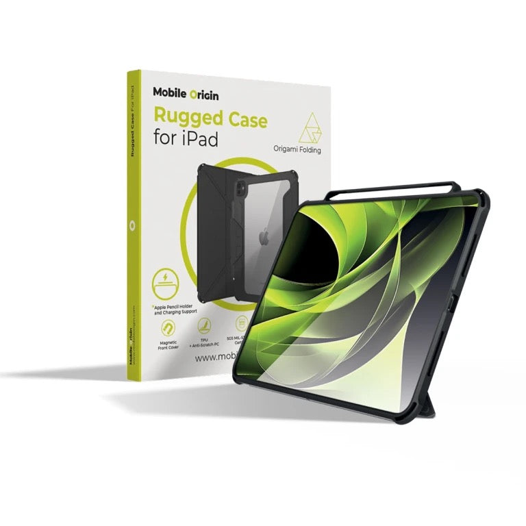 Pouzdro na iPad Air 13" M2 Mobile Origin Rugged Case - černé - iSTYLE CZ