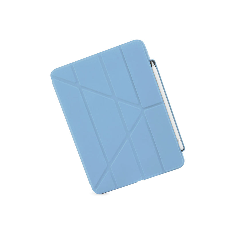 Pouzdro pro iPad 10,9" 2022 Pipetto Origami No3 Pencil Case - světle modré - iSTYLE CZ