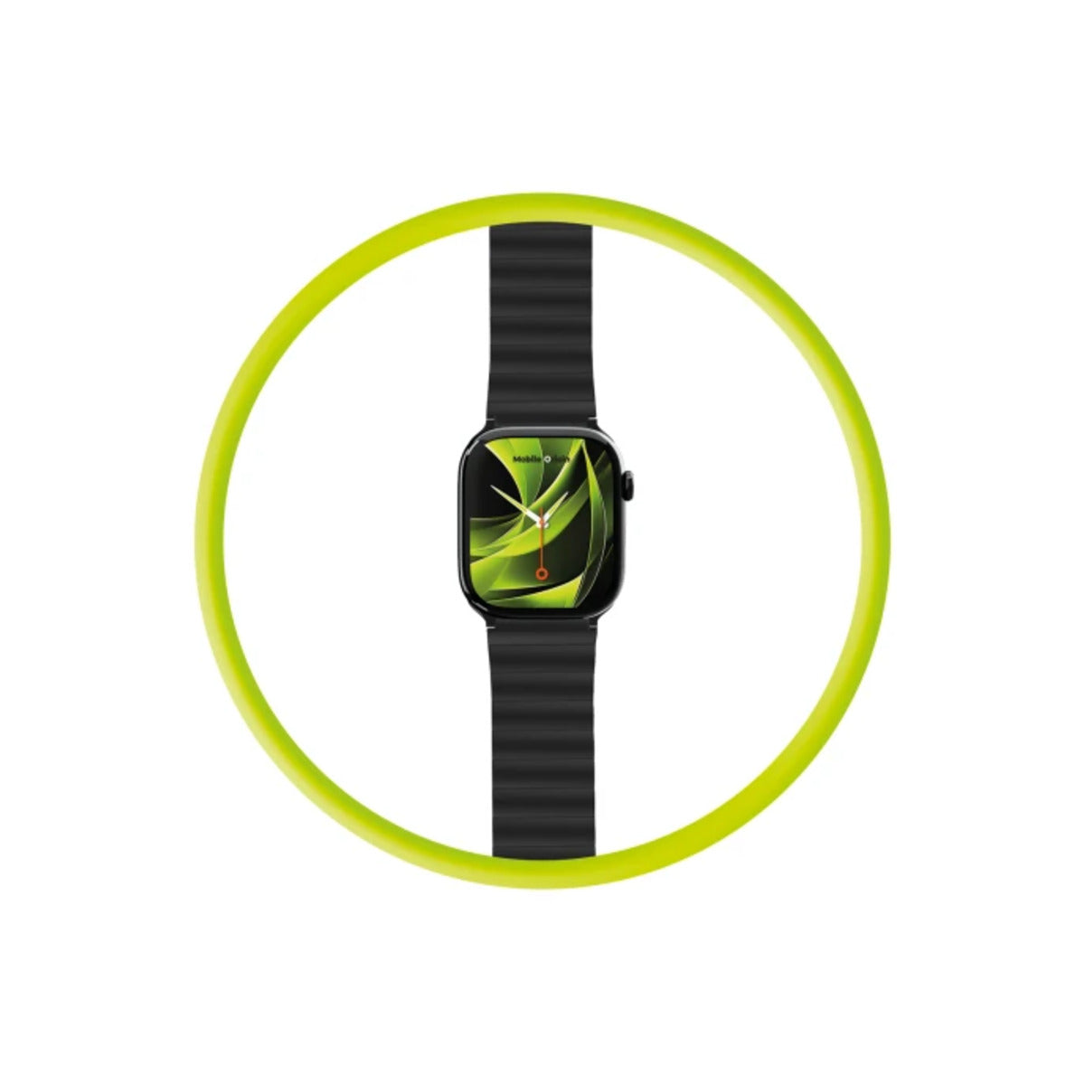 Řemínek pro Apple Watch 42/44/45/49 mm Mobile Magnetic Strap II - černý - iSTYLE CZ