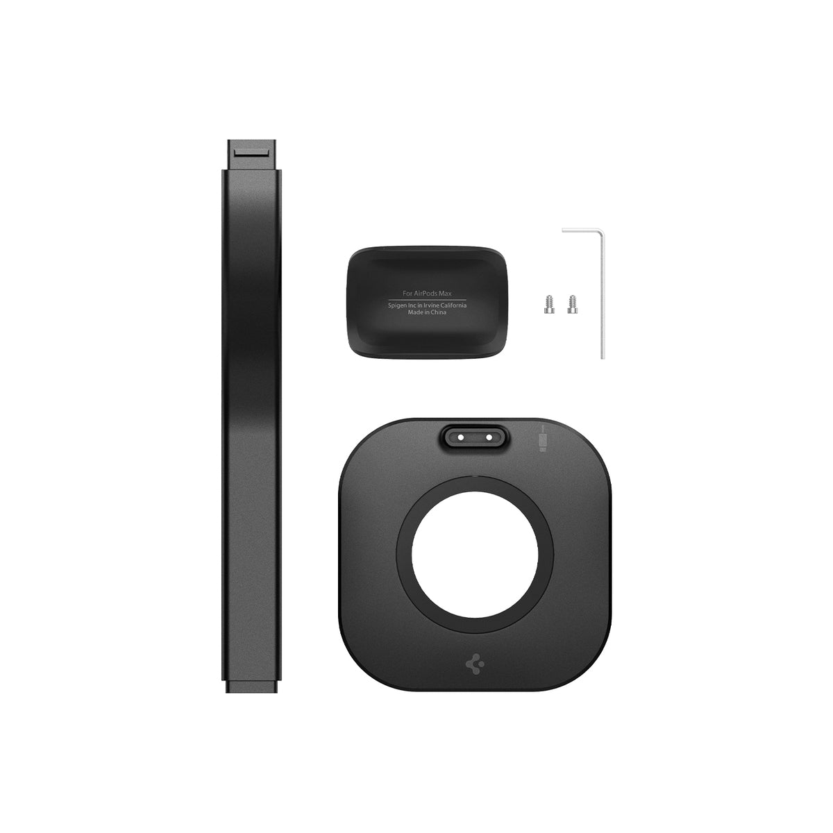 Stojánek pro AirPods Max Spigen MagSafe Charger Stand - černý - iSTYLE CZ