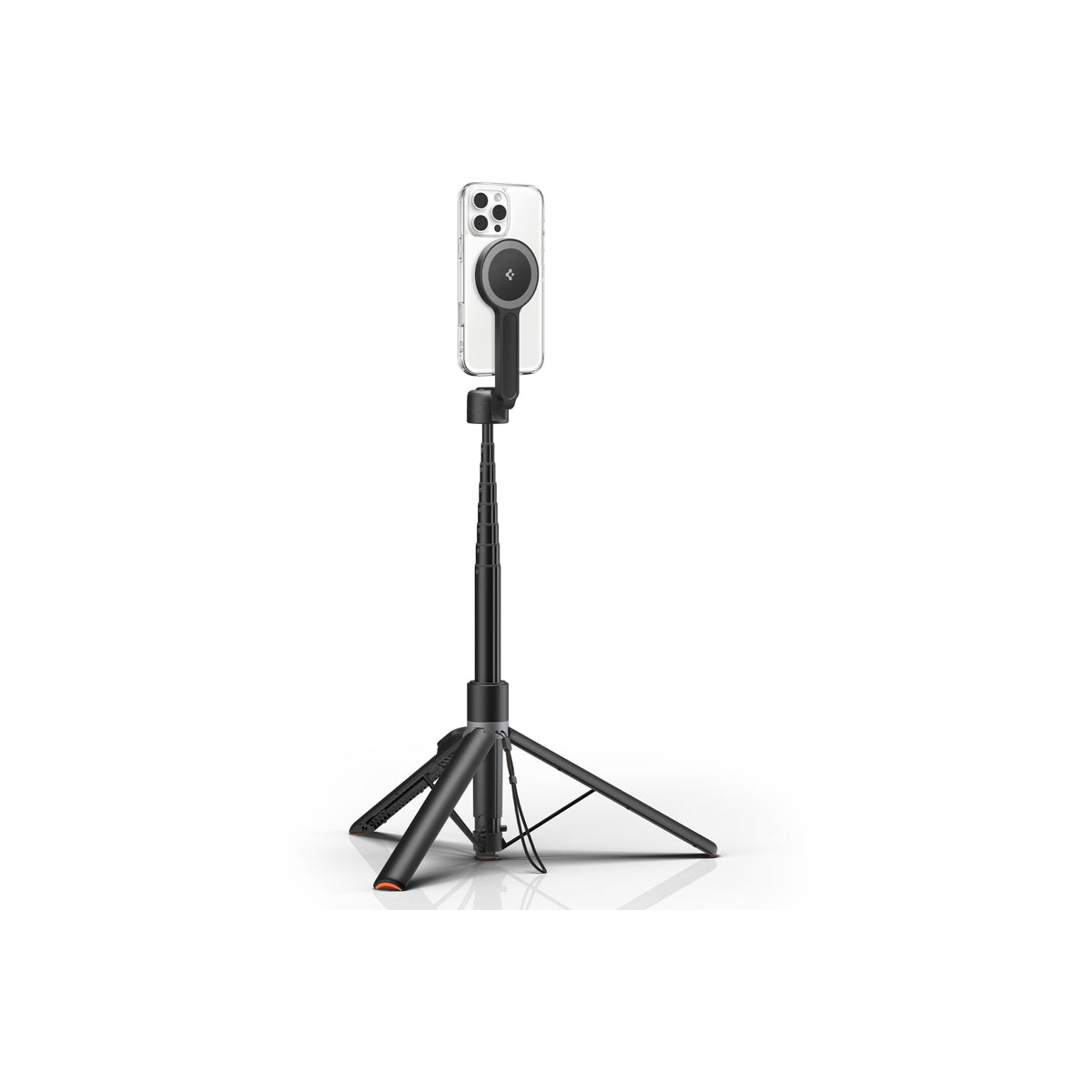 Stativ Spigen Selfie Stick MagSafe+ Tripod - černý - iSTYLE CZ