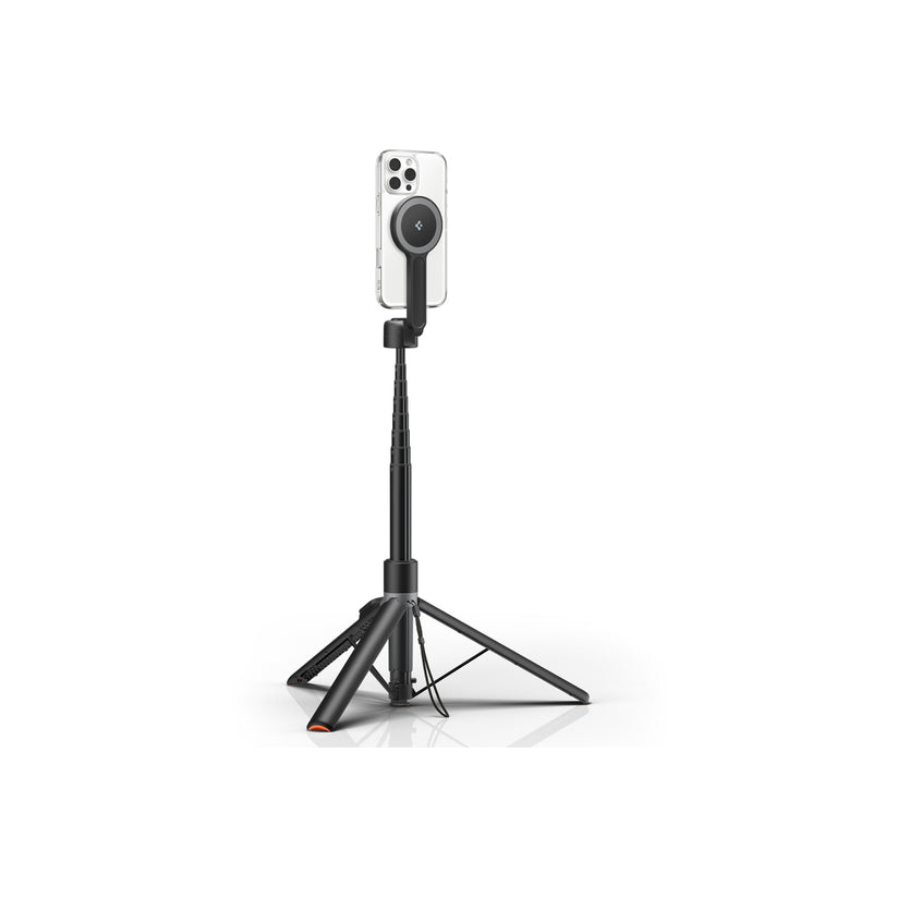 Stativ Spigen Selfie Stick MagSafe+ Tripod - černý - iSTYLE CZ