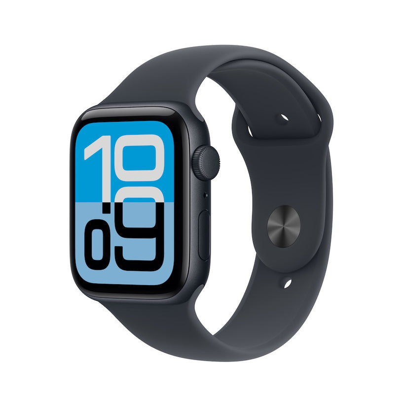 Apple Watch SE 3 GPS 40mm temně inkoustové hliníkové pouzdro s temně inkoustovým sportovním řemínkem - S/M - iSTYLE CZ