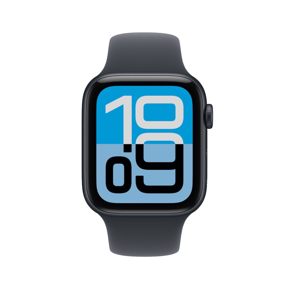 Apple Watch SE 3 GPS 40mm temně inkoustové hliníkové pouzdro s temně inkoustovým sportovním řemínkem - S/M - iSTYLE CZ