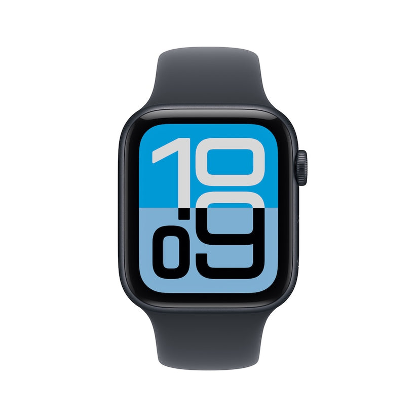 Apple Watch SE 3 GPS 40mm temně inkoustové hliníkové pouzdro s temně inkoustovým sportovním řemínkem - S/M - iSTYLE CZ