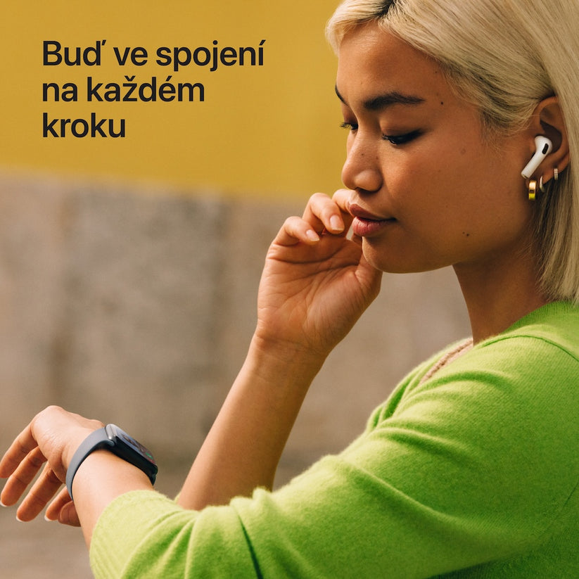 Apple Watch SE 3 GPS 40mm temně inkoustové hliníkové pouzdro s temně inkoustovým sportovním řemínkem - S/M - iSTYLE CZ