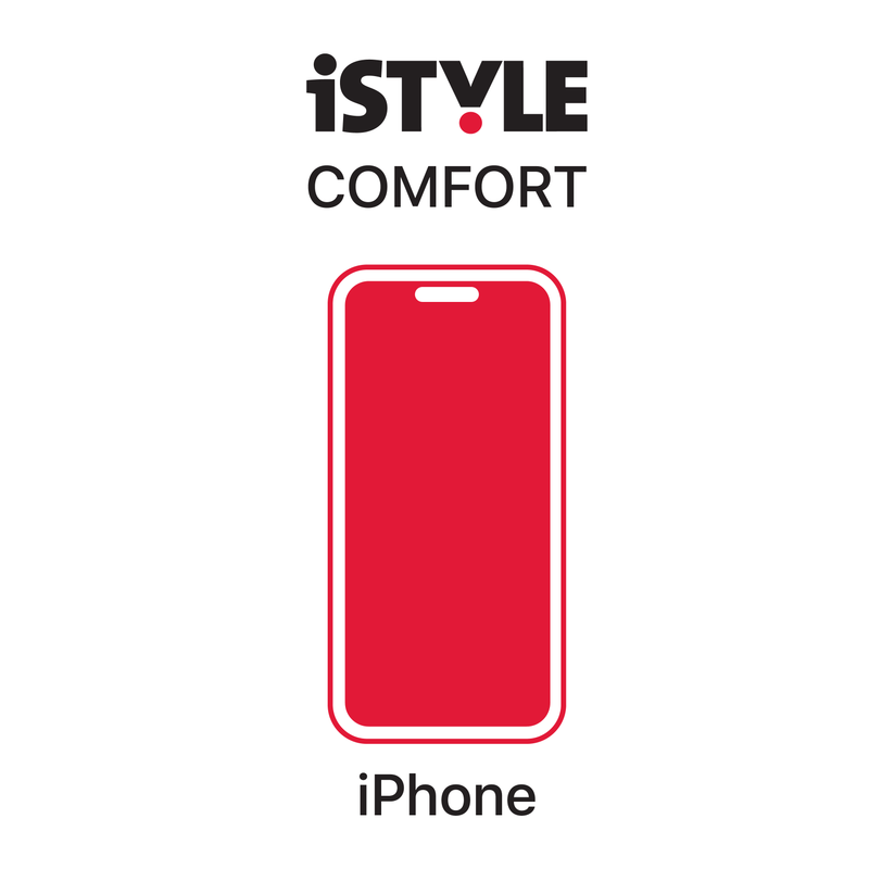 iSTYLE Comfort s HERO ochranným sklem na iPhone 12 Pro Max - černé - iSTYLE CZ