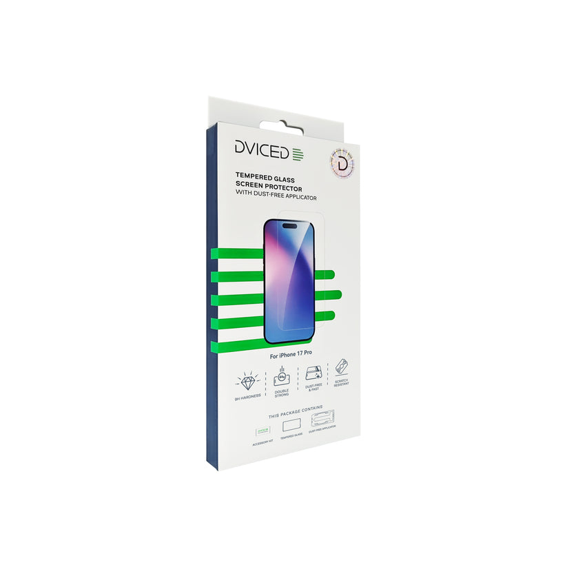 Ochranné sklo Dviced pro iPhone 17 Pro Max s bezprašným aplikátorem - iSTYLE CZ