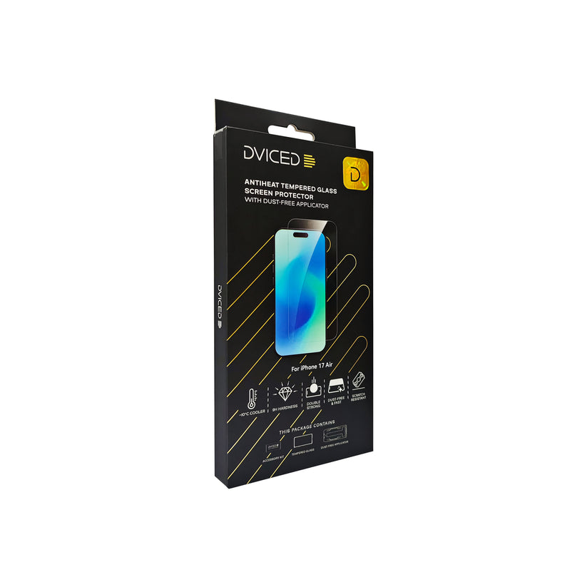 Ochranné sklo Dviced AntiHeat pro iPhone Air s bezprašným aplikátorem - iSTYLE CZ