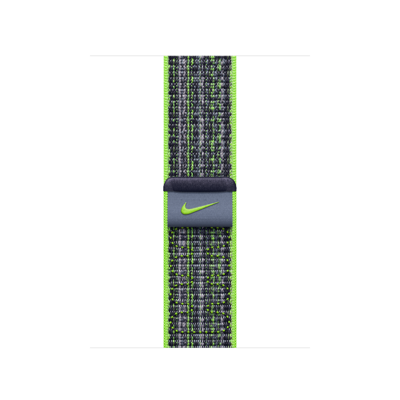 Apple Watch 38/40/41 mm jasně zelený / modrý provlékací sportovní řemínek Nike - iSTYLE CZ