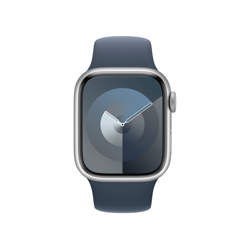 Apple Watch 38/40/41 mm bouřkově modrý sportovní řemínek – M/L - iSTYLE CZ