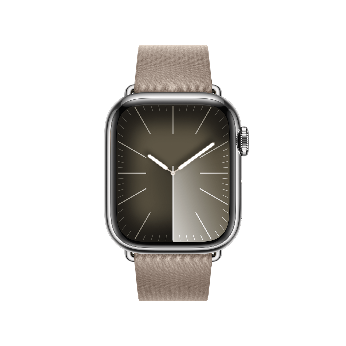Apple Watch 38/40/41 mm Žlutohnědý řemínek s moderní přezkou – střední - iSTYLE CZ
