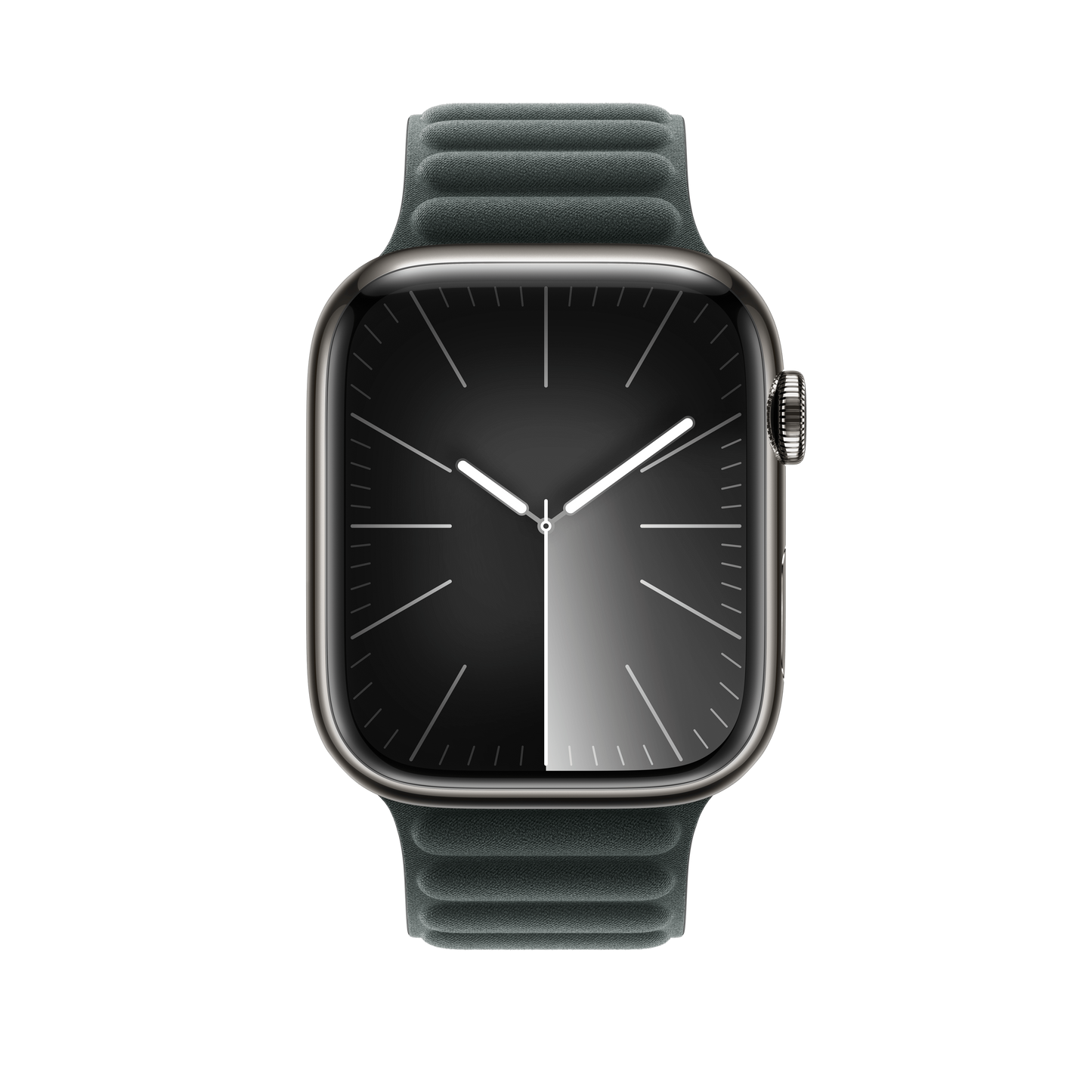 Apple Watch 42/44/45/49 mm listově zelený magnetický tah – S/M - iSTYLE CZ