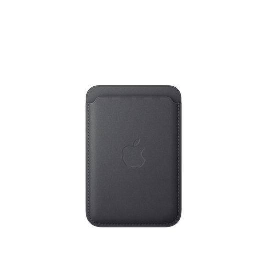 Apple peněženka z tkaniny FineWoven s MagSafe k iPhonu - černá - iSTYLE CZ