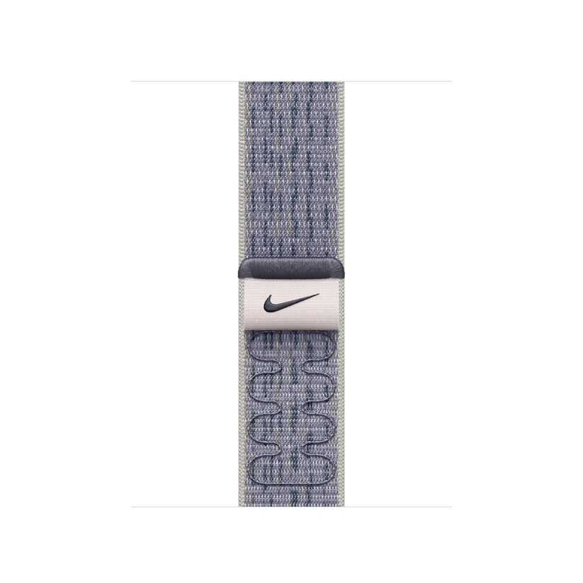 Apple Watch 38/40/41mm šedo-modrý provlékací sportovní řemínek Nike - iSTYLE CZ