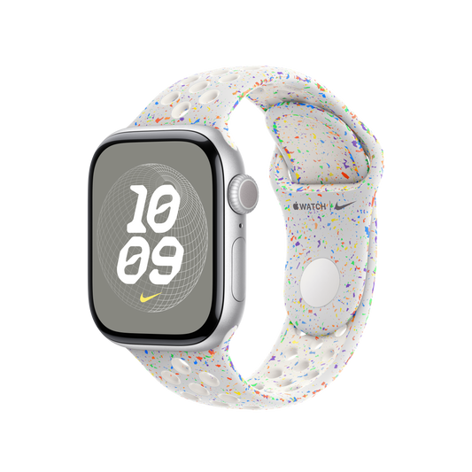 Apple Watch 38/40/41mm platinový sportovní řemínek Nike – M/L - iSTYLE CZ