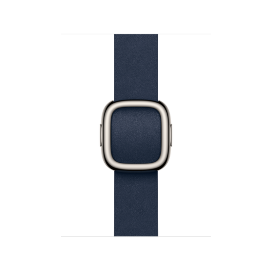 Apple Watch 38/40/41/42mm temně modrý řemínek s moderní přezkou – velký - iSTYLE CZ