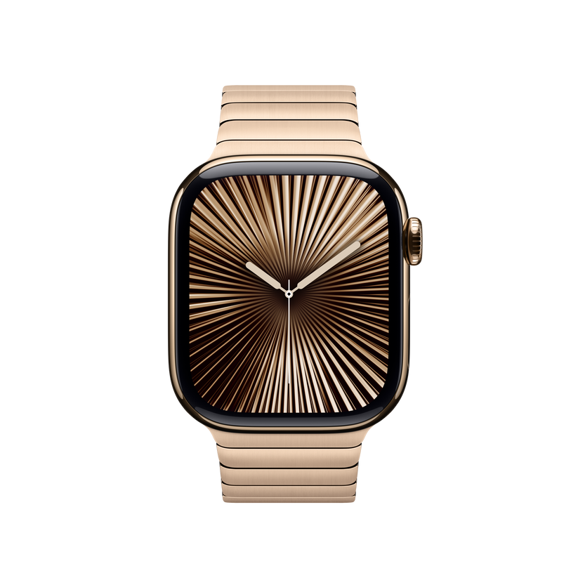 Apple Watch 38/40/41/42mm zlatý článkový tah - iSTYLE CZ