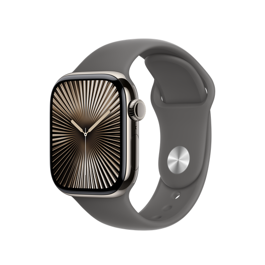 Apple Watch 38/40/41/42mm skálově šedý sportovní řemínek – M/L - iSTYLE CZ