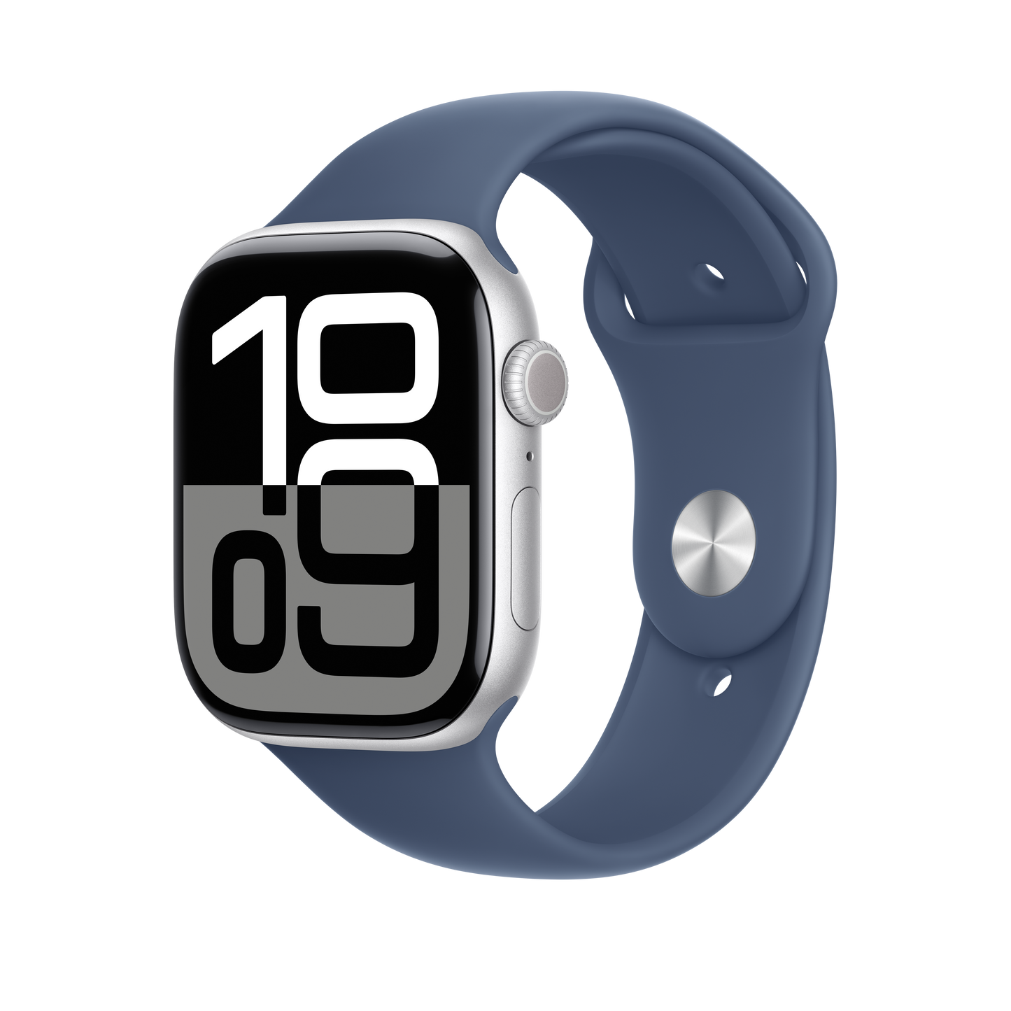 Apple Watch 44/45/46/49mm denimový sportovní řemínek – M/L - iSTYLE CZ