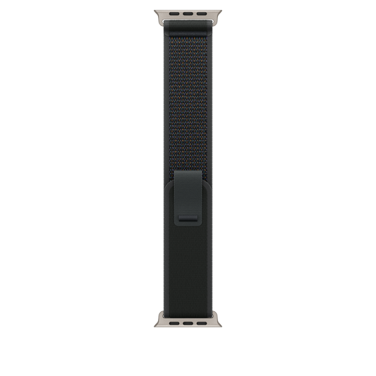 Apple Watch 44/45/46/49mm černý Trailový tah – S/M – provedení z přírodního titanu - iSTYLE CZ