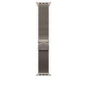 Apple Watch 44/45/46/49mm milánský tah z přírodního titanu – malý - iSTYLE CZ