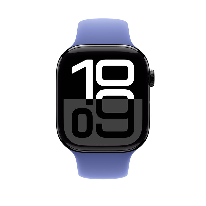 Apple 44/45/46/49 mm barvínkově fialový sportovní řemínek – S/M - iSTYLE CZ