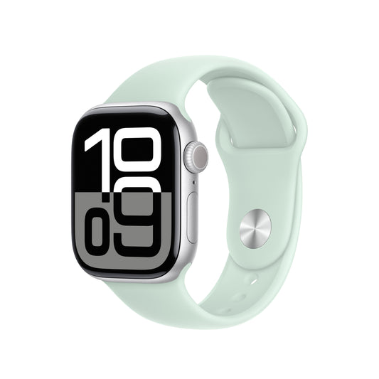 Apple 38/40/41/42 mm akvamarínový sportovní řemínek – S/M - iSTYLE CZ
