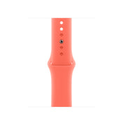 Apple 38/40/41/42 mm mandarinkový sportovní řemínek – S/M - iSTYLE CZ