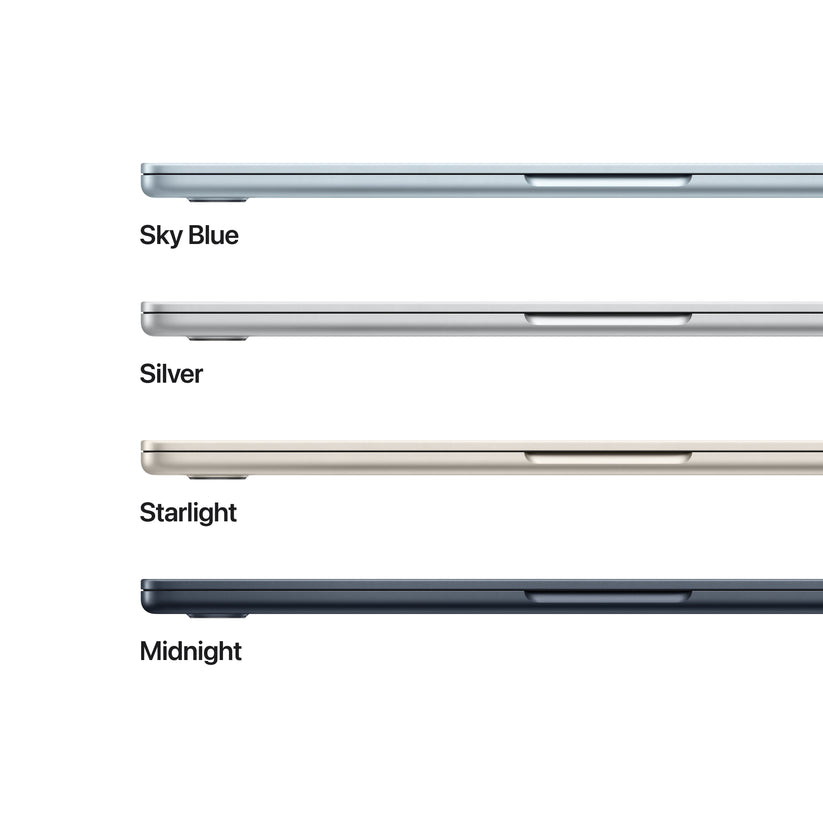 MacBook Air 13,6", Apple M4 10jádrové CPU, 8jádrové GPU, 16GB, 256GB SSD, CZ - blankytně modrý - iSTYLE CZ
