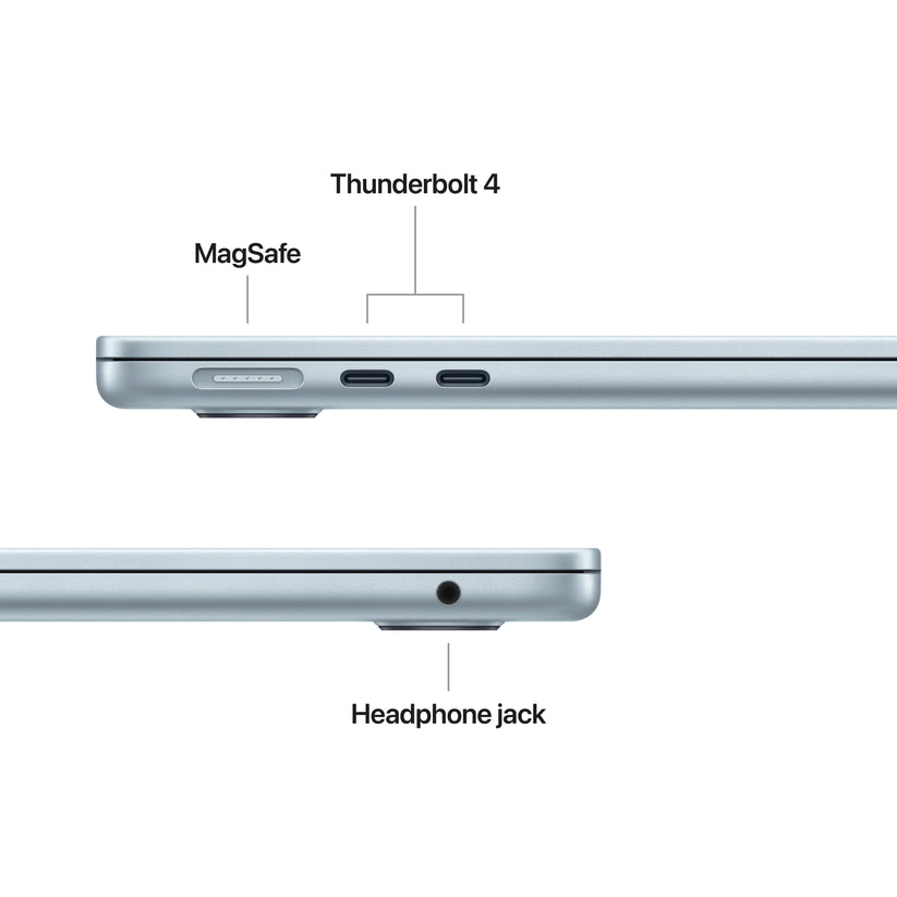 MacBook Air 13,6", Apple M4 10jádrové CPU, 10jádrové GPU, 16GB, 512GB SSD, CZ - blankytně modrý (renovovaný) - iSTYLE CZ