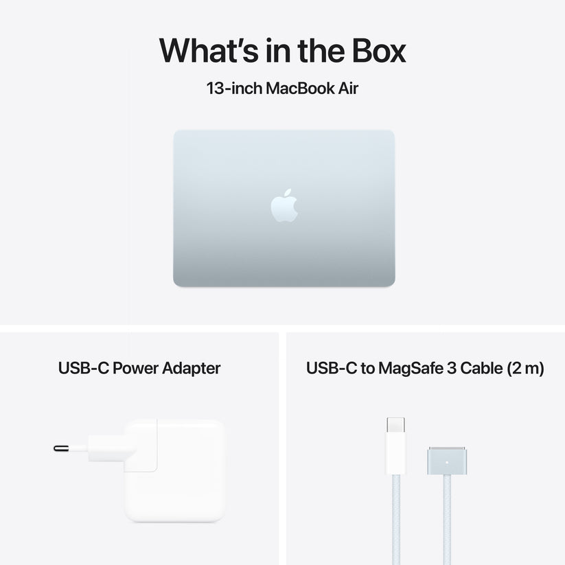 MacBook Air 13,6", Apple M4 10jádrové CPU, 8jádrové GPU, 16GB, 256GB SSD, CZ - blankytně modrý - iSTYLE CZ