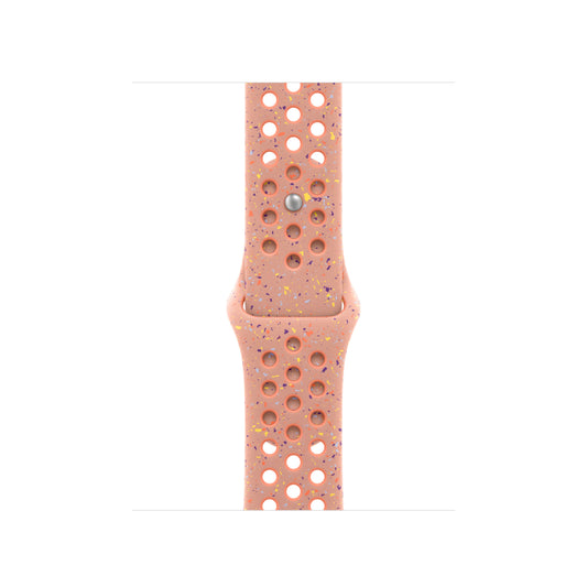 Řemínek pro Apple Watch 38/40/41 mm Apple Alpenglow Pink sportovní Nike – S/M - iSTYLE CZ