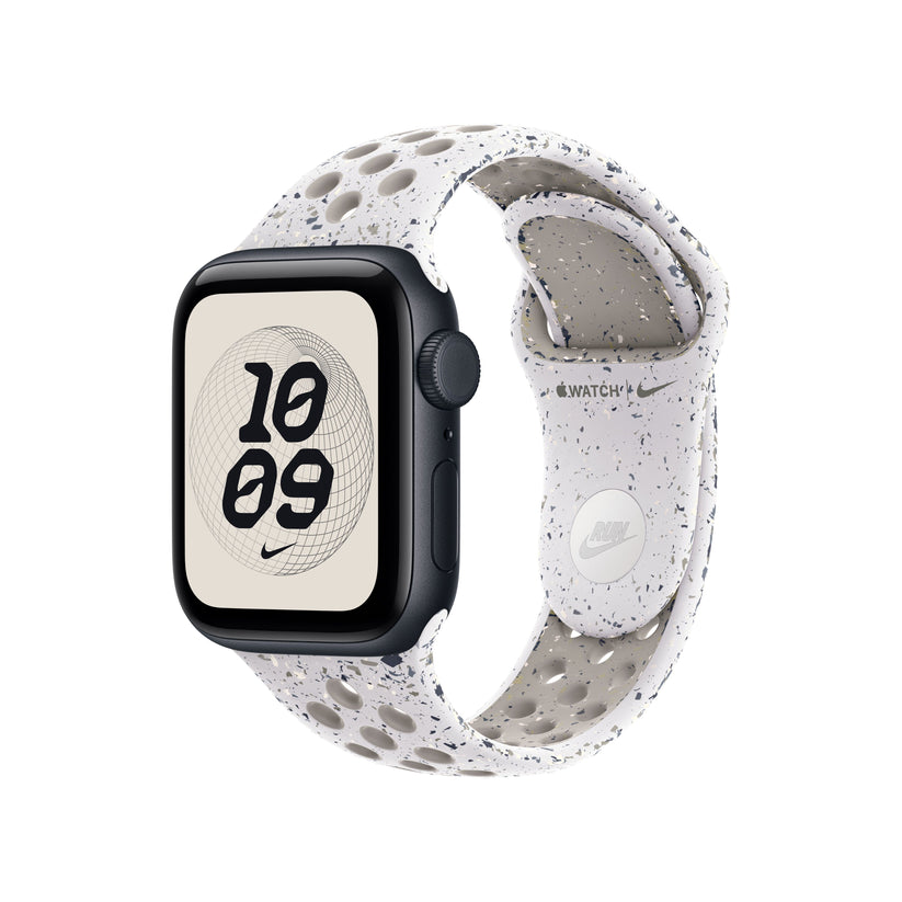 Řemínek pro Apple Watch 38/40/41 mm Apple Veiled Grey sportovní Nike - S/M - iSTYLE CZ