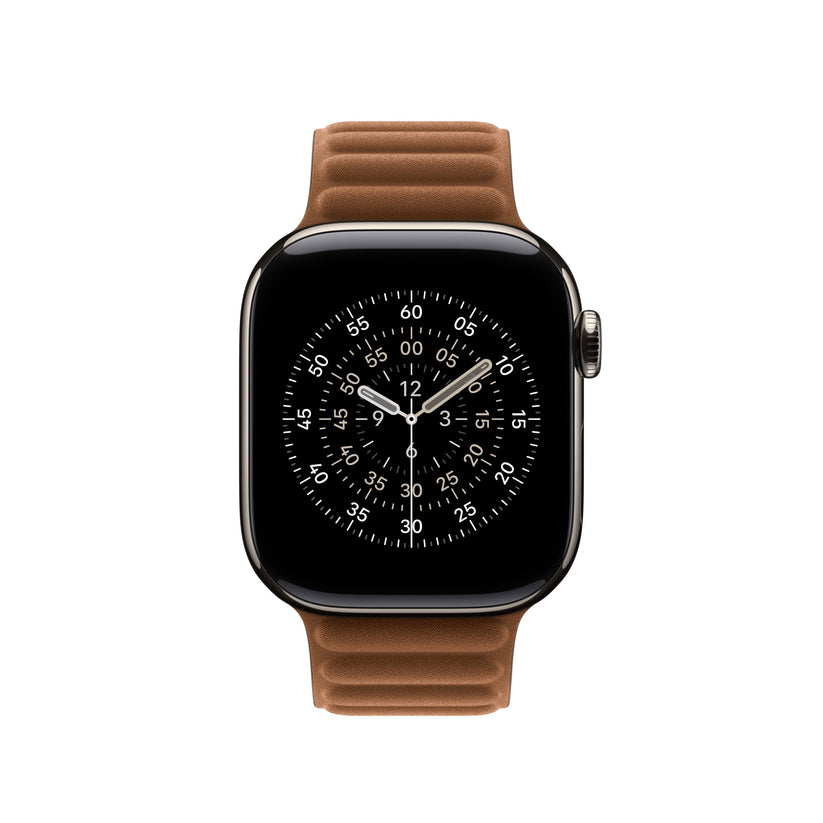 Řemínek pro Apple Watch 38/40/41/42 mm Apple karamelový magnetický tah - S/M - iSTYLE CZ