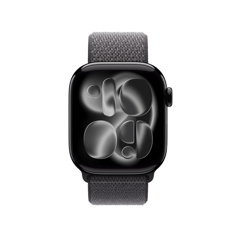 Řemínek pro Apple Watch 38/40/41/42 mm Apple tmavě šedý provlékací sportovní - iSTYLE CZ