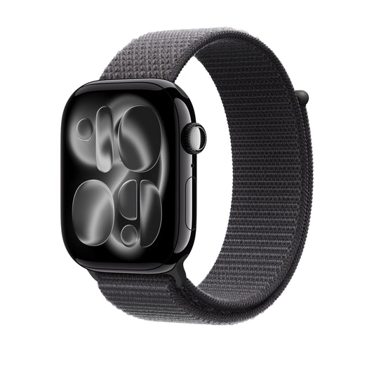 Řemínek pro Apple Watch 44/45/46/49 mm Apple tmavě šedý provlékací sportovní - iSTYLE CZ