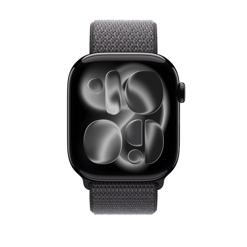Řemínek pro Apple Watch 44/45/46/49 mm Apple tmavě šedý provlékací sportovní - iSTYLE CZ