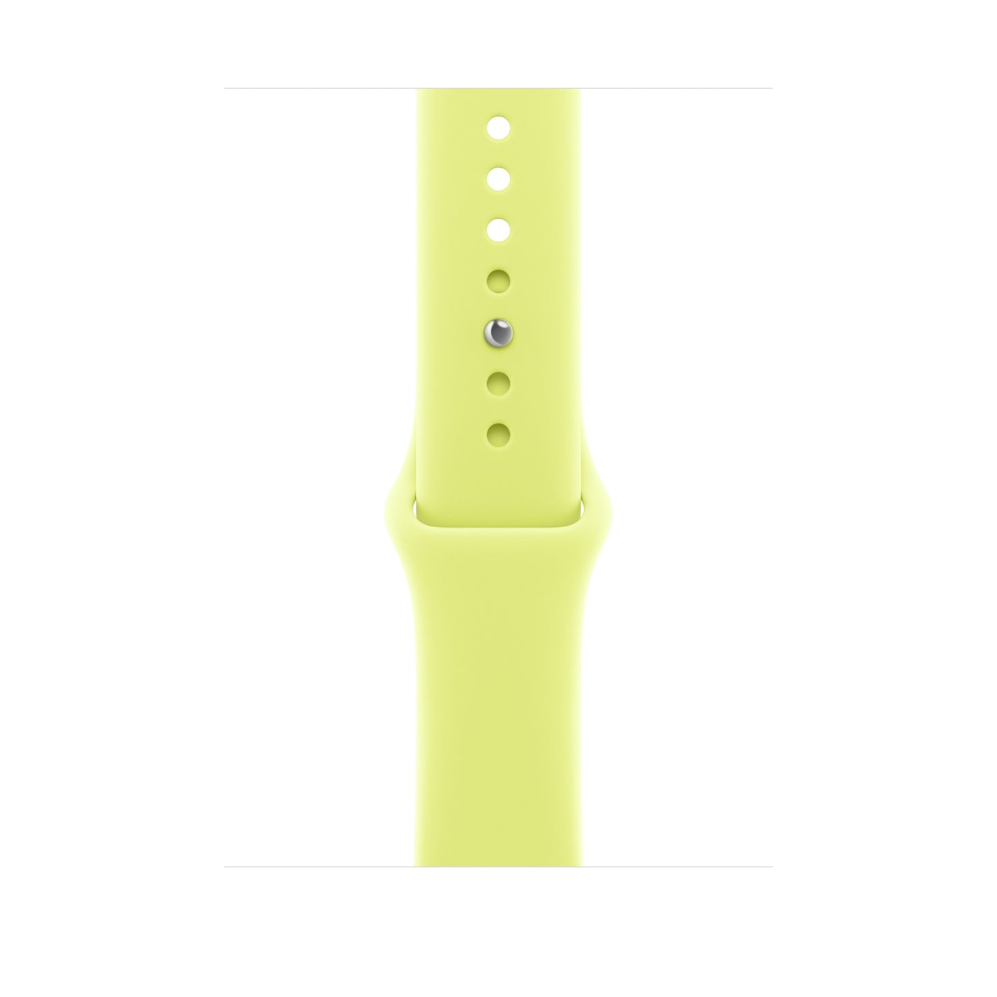 Řemínek pro Apple Watch 44/45/46/49 mm Apple neonově žlutý sportovní - S/M - iSTYLE CZ