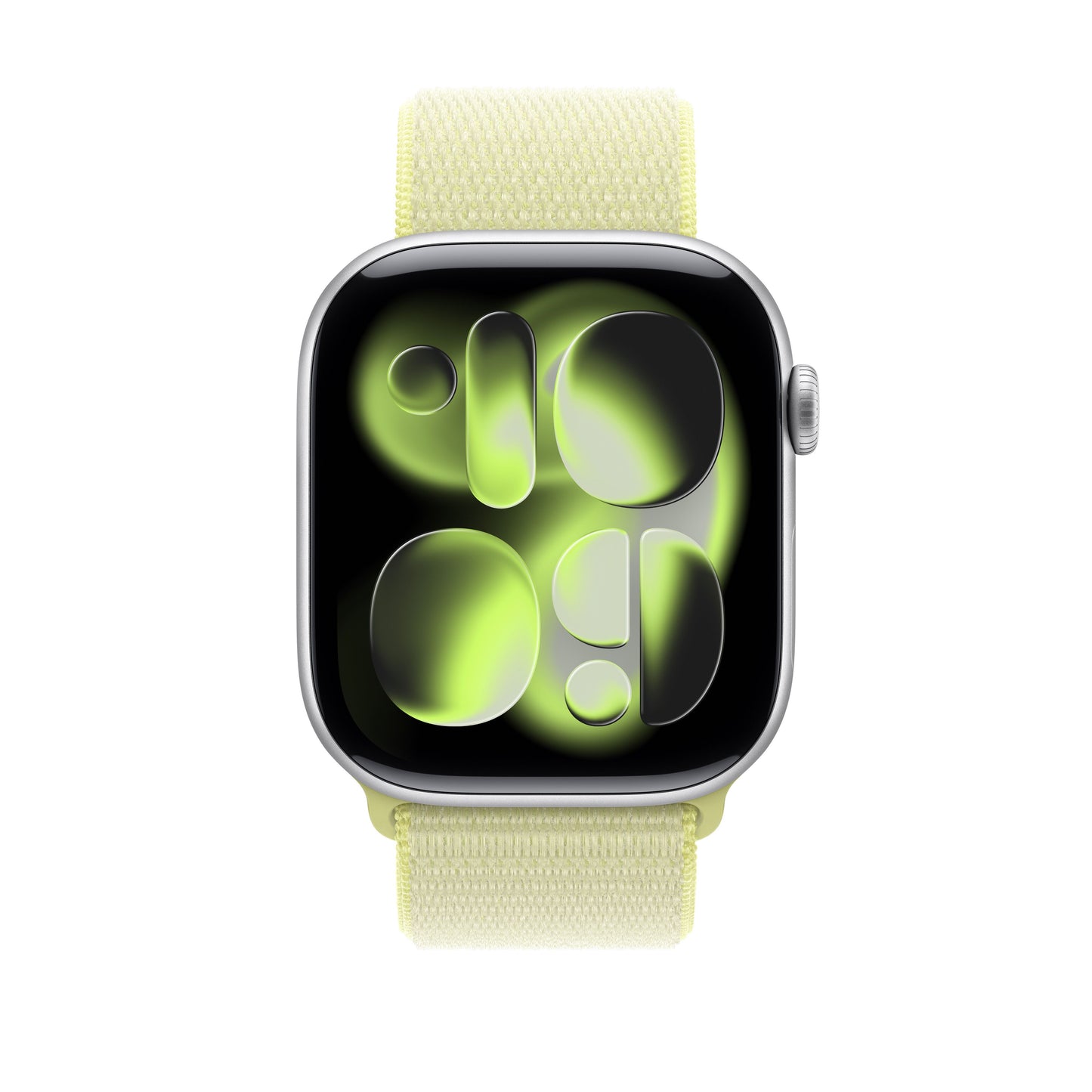 Řemínek pro Apple Watch 44/45/46/49 mm Apple neonově žlutý provlékací sportovní - iSTYLE CZ