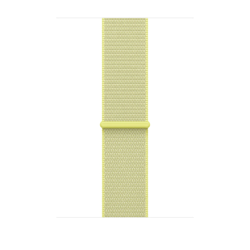 Řemínek pro Apple Watch 44/45/46/49 mm Apple neonově žlutý provlékací sportovní - iSTYLE CZ