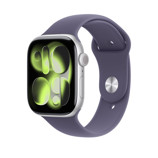 Řemínek pro Apple Watch 44/45/46/49 mm Apple mlžně fialový sportovní - M/L - iSTYLE CZ
