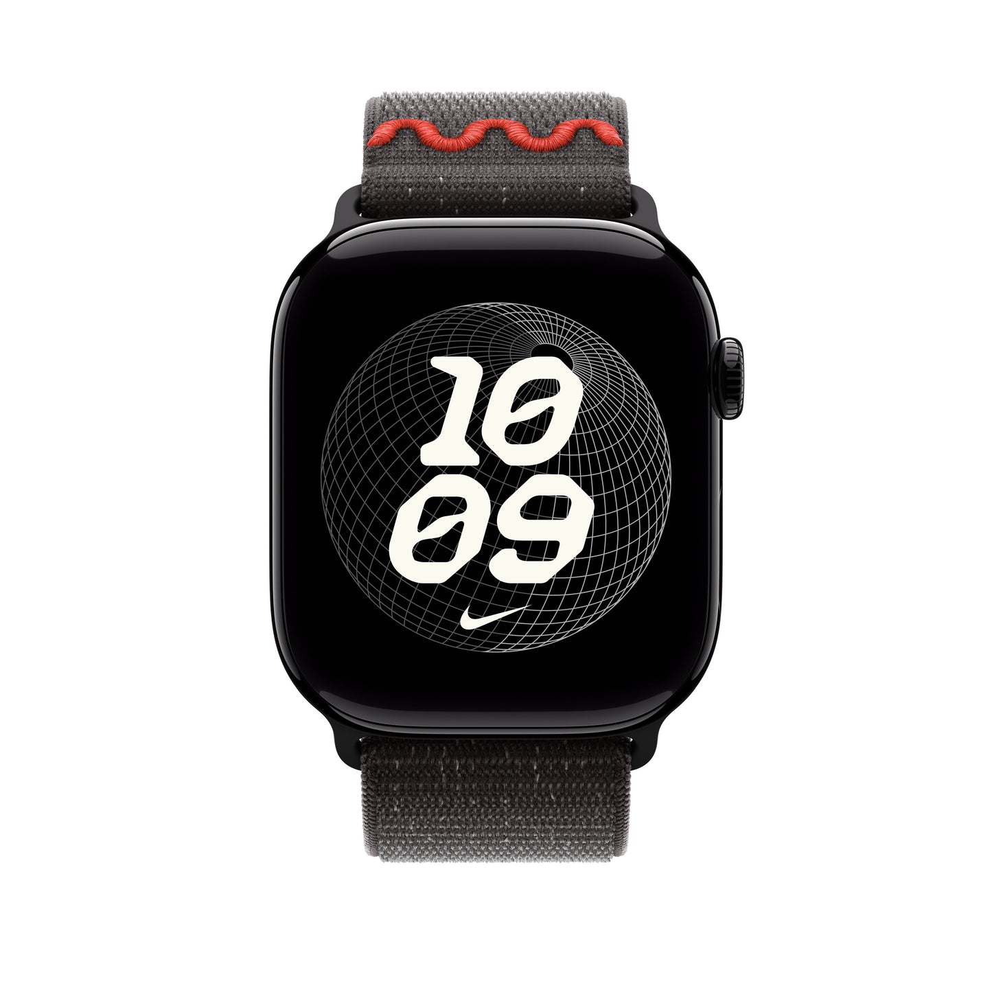 Řemínek pro Apple Watch 44/45/46/49 mm Apple Midnight Black provlékací sportovní Nike - iSTYLE CZ