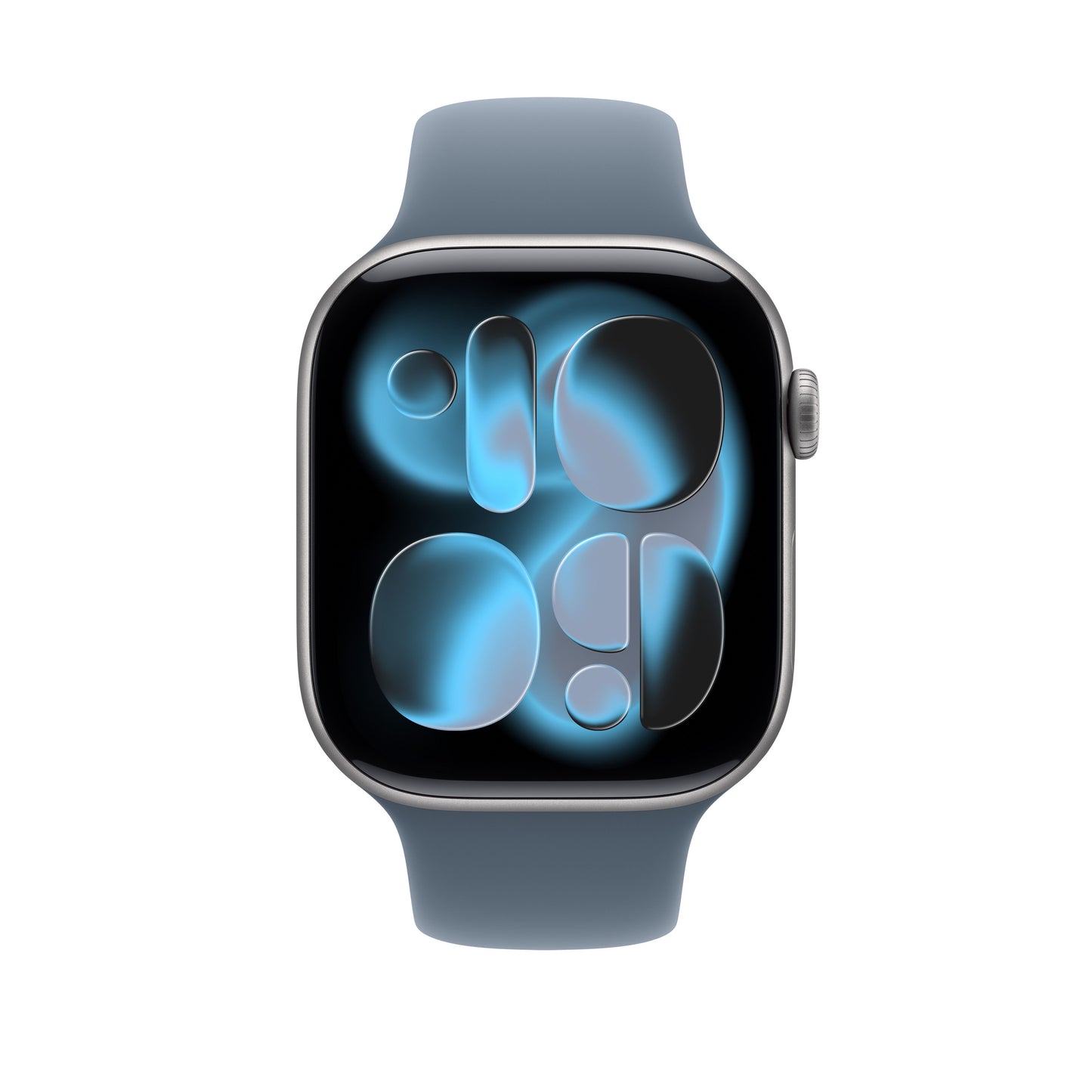Řemínek pro Apple Watch 44/45/46/49 mm Apple ocelově modrý sportovní - M/L - iSTYLE CZ