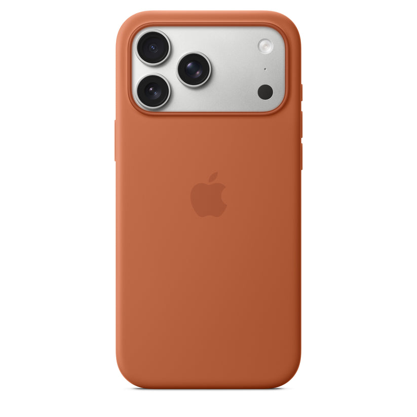 Silikonový kryt na iPhone 17 Pro Max Apple s MagSafe - terakotový - iSTYLE CZ