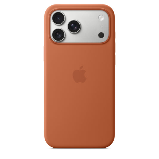 Silikonový kryt na iPhone 17 Pro Max Apple s MagSafe - terakotový - iSTYLE CZ