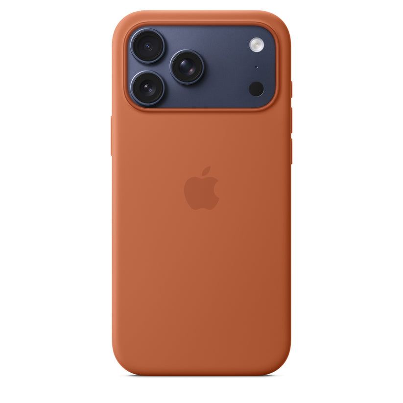 Silikonový kryt na iPhone 17 Pro Max Apple s MagSafe - terakotový - iSTYLE CZ