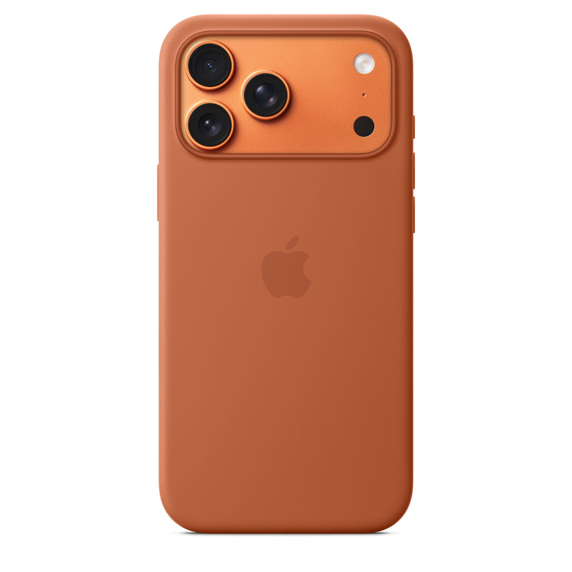 Silikonový kryt na iPhone 17 Pro Max Apple s MagSafe - terakotový - iSTYLE CZ