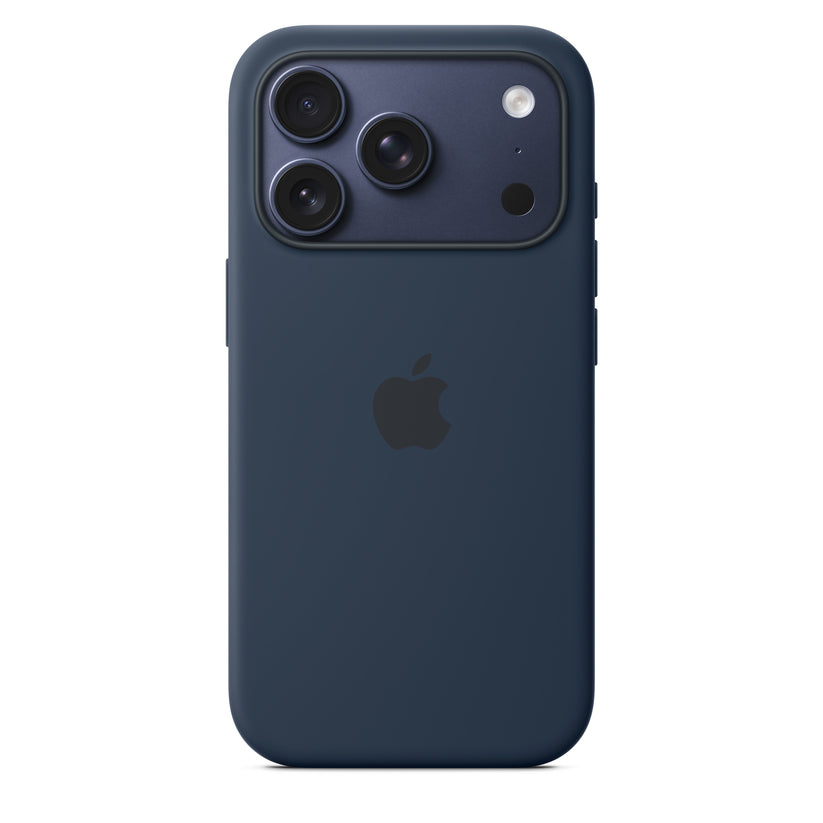 Silikonový kryt na iPhone 17 Pro Apple s MagSafe - temně inkoustový - iSTYLE CZ